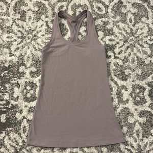 lululemon athletica mauve tank top
